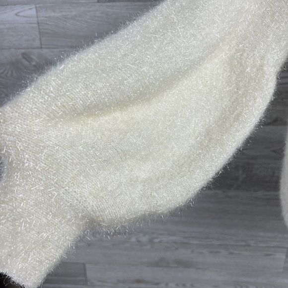 Do + Be Sparkle Balloon Sleeve Sweater Size S - Picture 6 of 11